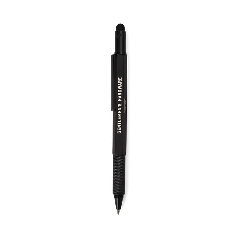 Matte Black 6-in-1 Multi Tool Pen