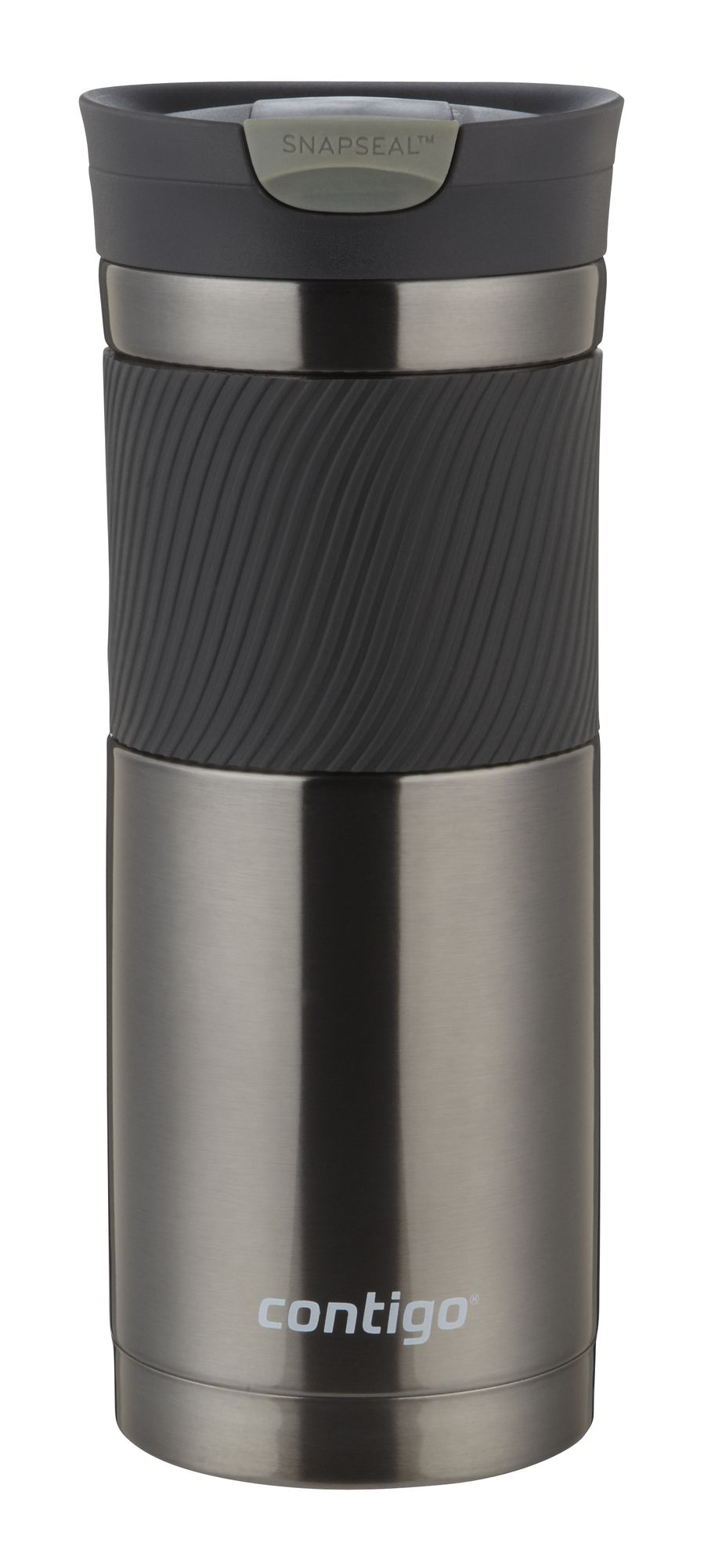 SnapSeal Vacuum Insulated Travel Mug Gunmetal 16oz