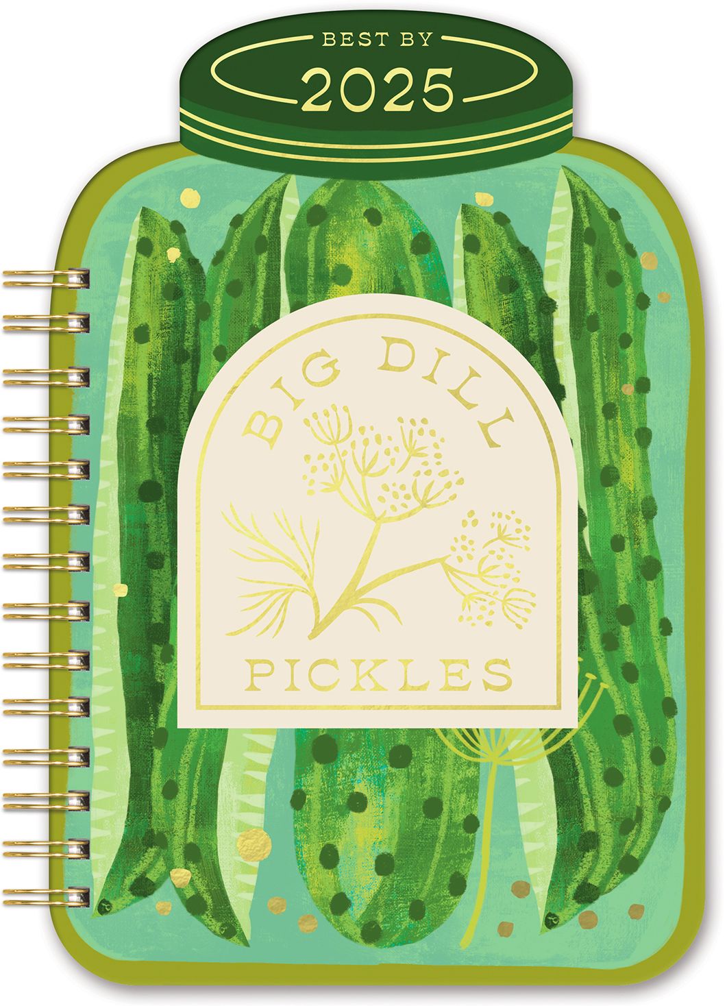 2025 Paper Source Pickles Diecut Planner