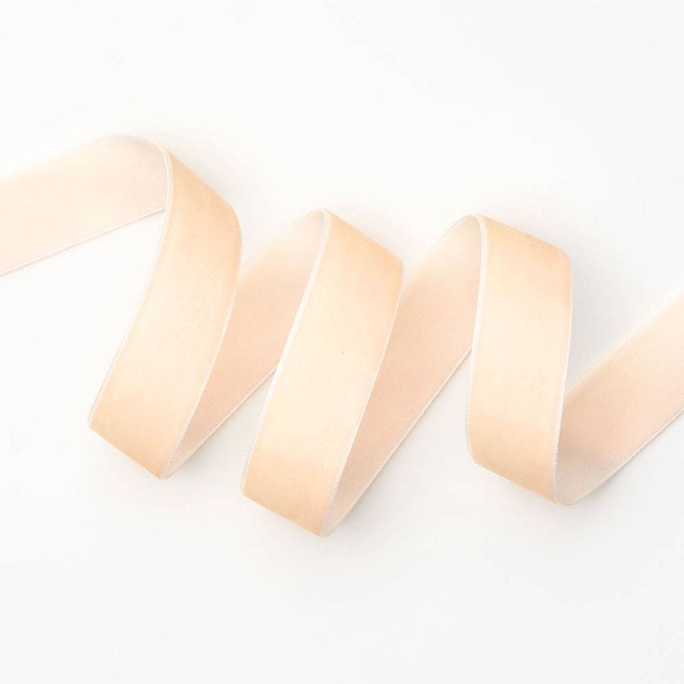 Light Pink Velvet Ribbon