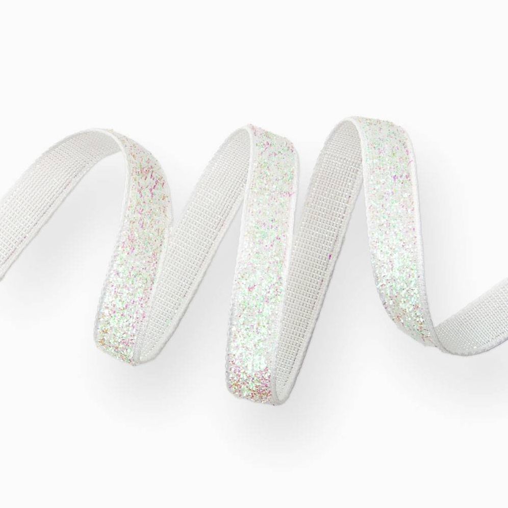 Iridescent Glitter Ribbon