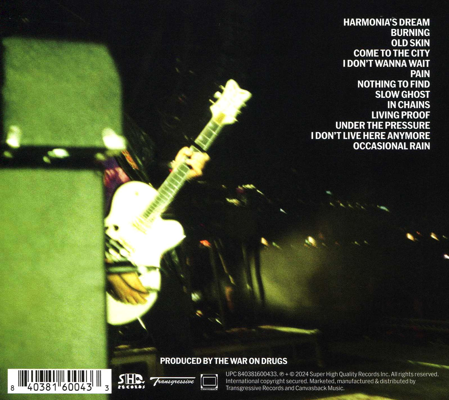 Live Drugs Again (War On Drugs)