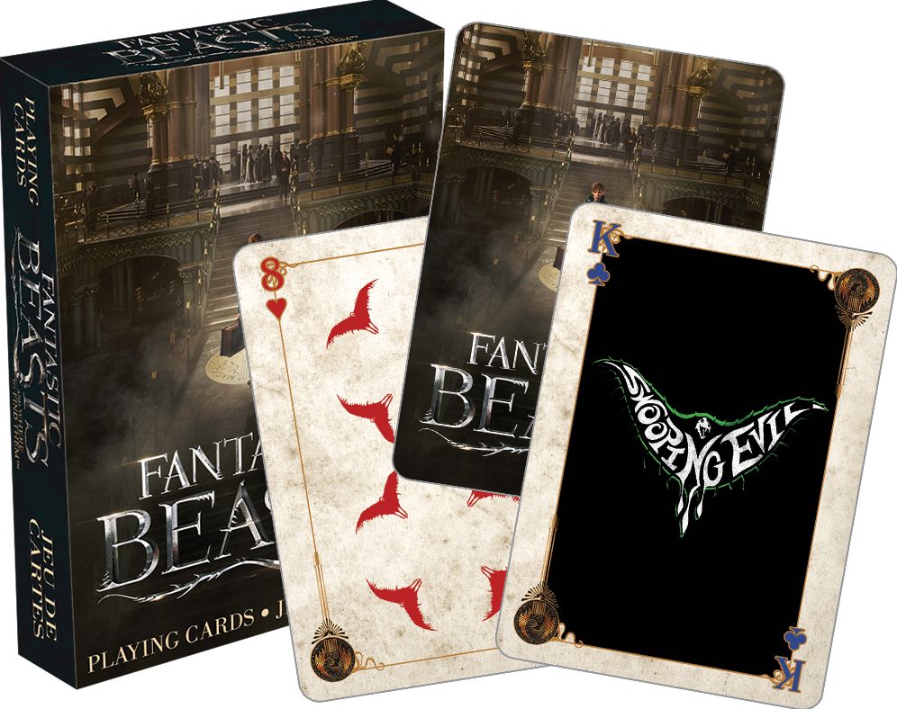 Fantastic Beasts Playing Cards