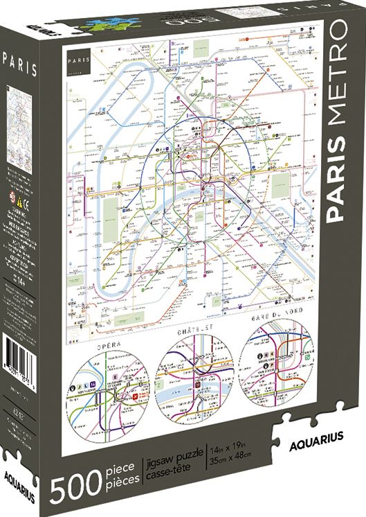 Paris Metro 500pc Puzzle