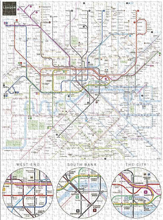 London Underground 500pc Puzzle