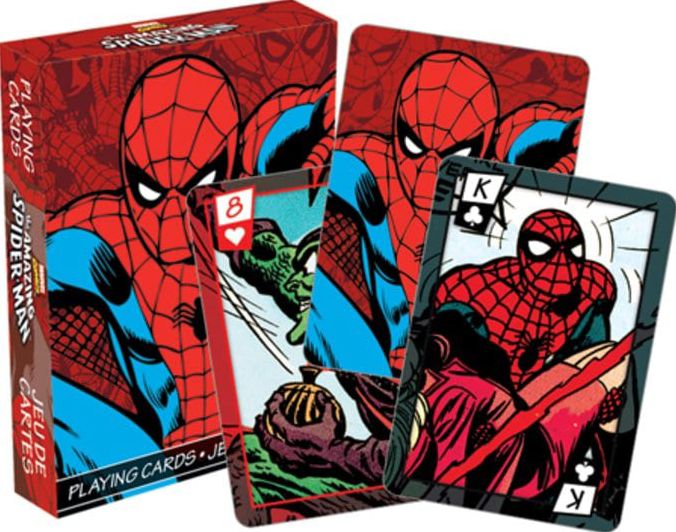 Spiderman Comics Playing Crads