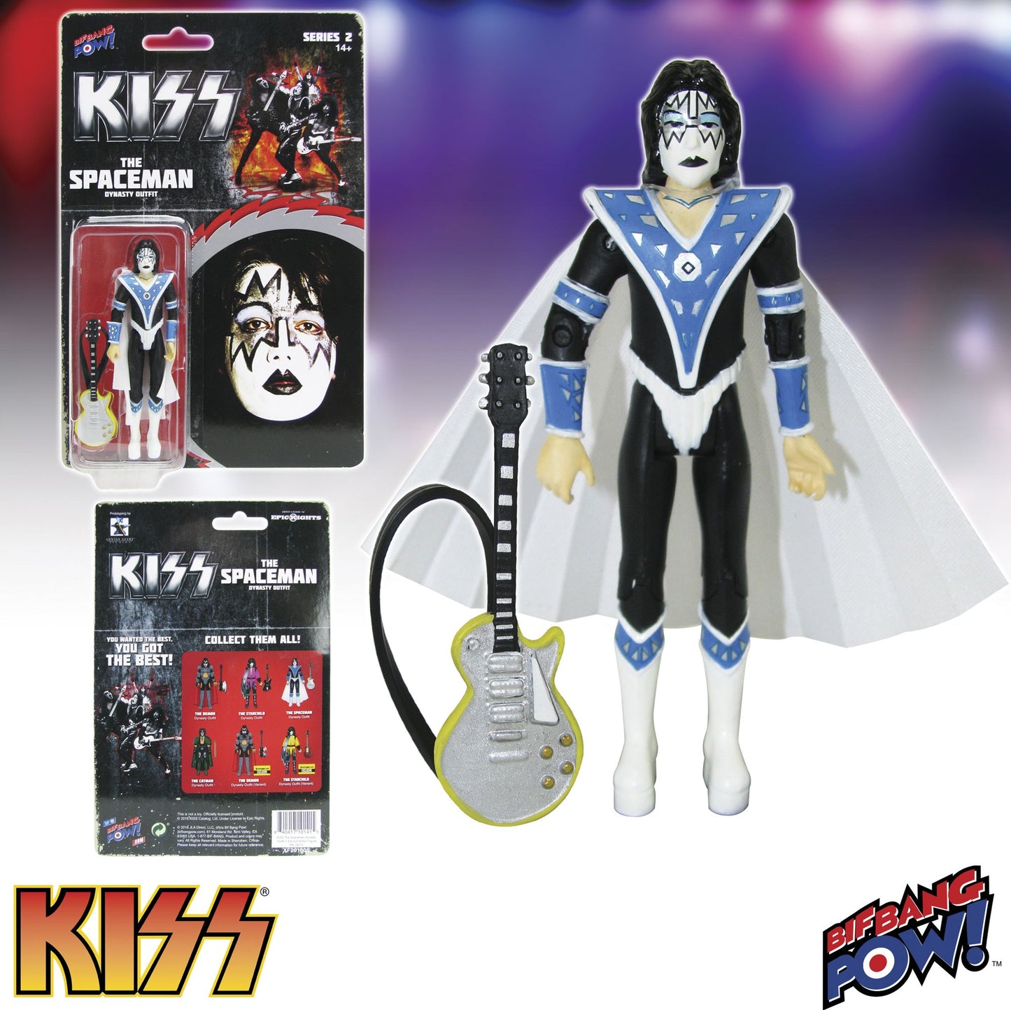 KISS Dynasty The Spaceman 3 3/4-Inch Action Figure Series 2