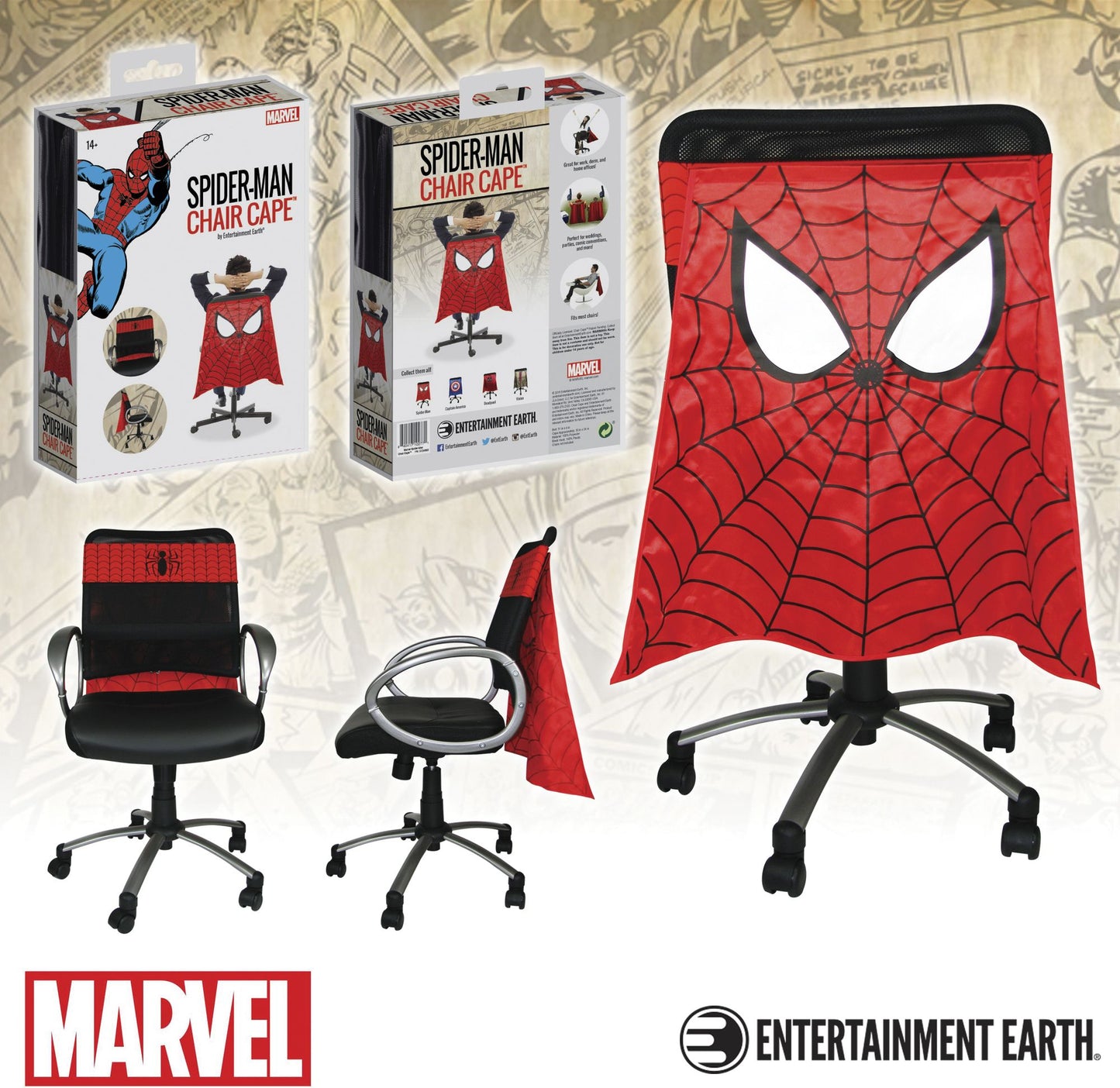 Spider-Man Chair Cape