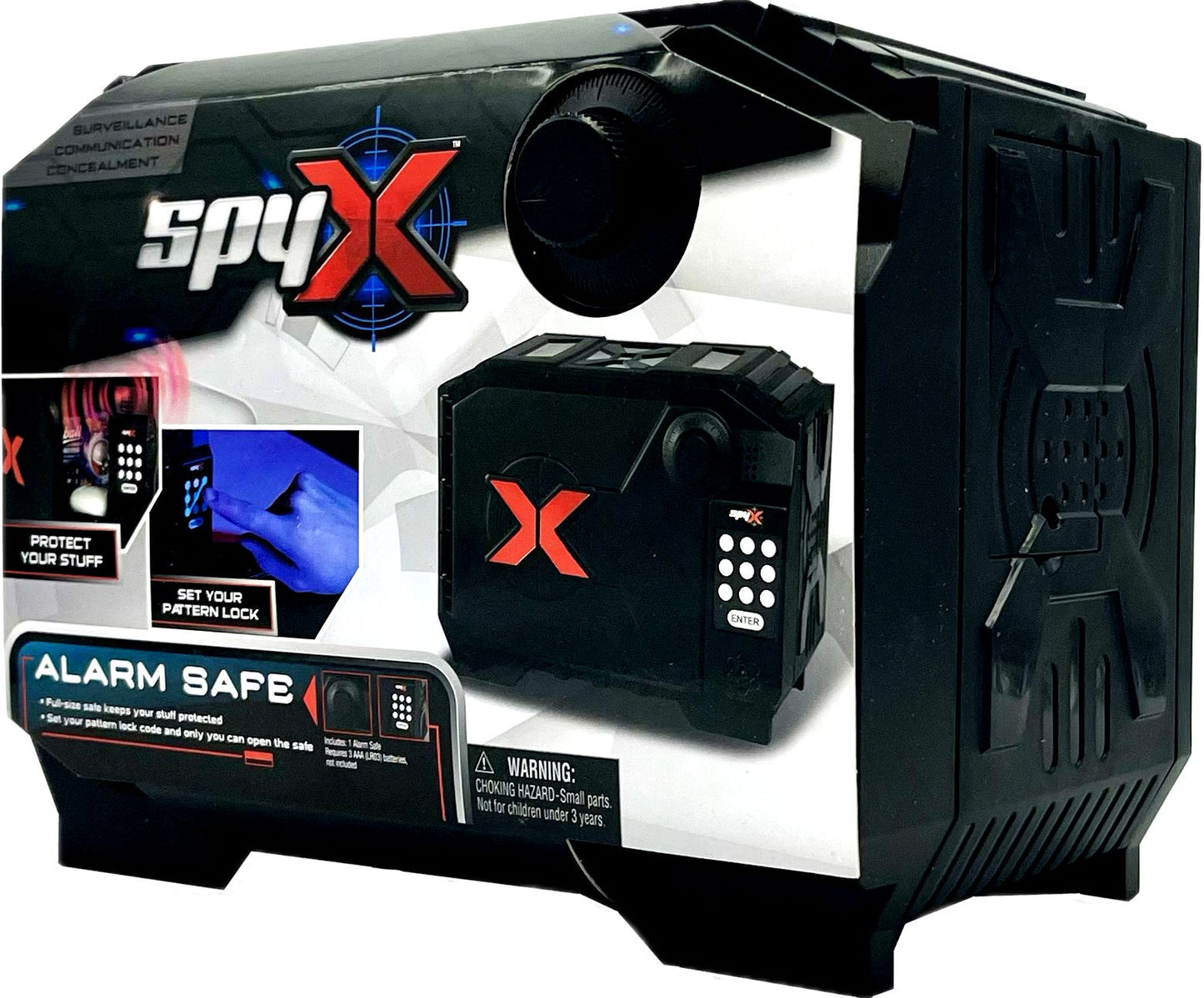 SpyX Alarm Safe