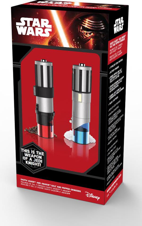 Star Wars Lightsaber Salt & Pepper Mills