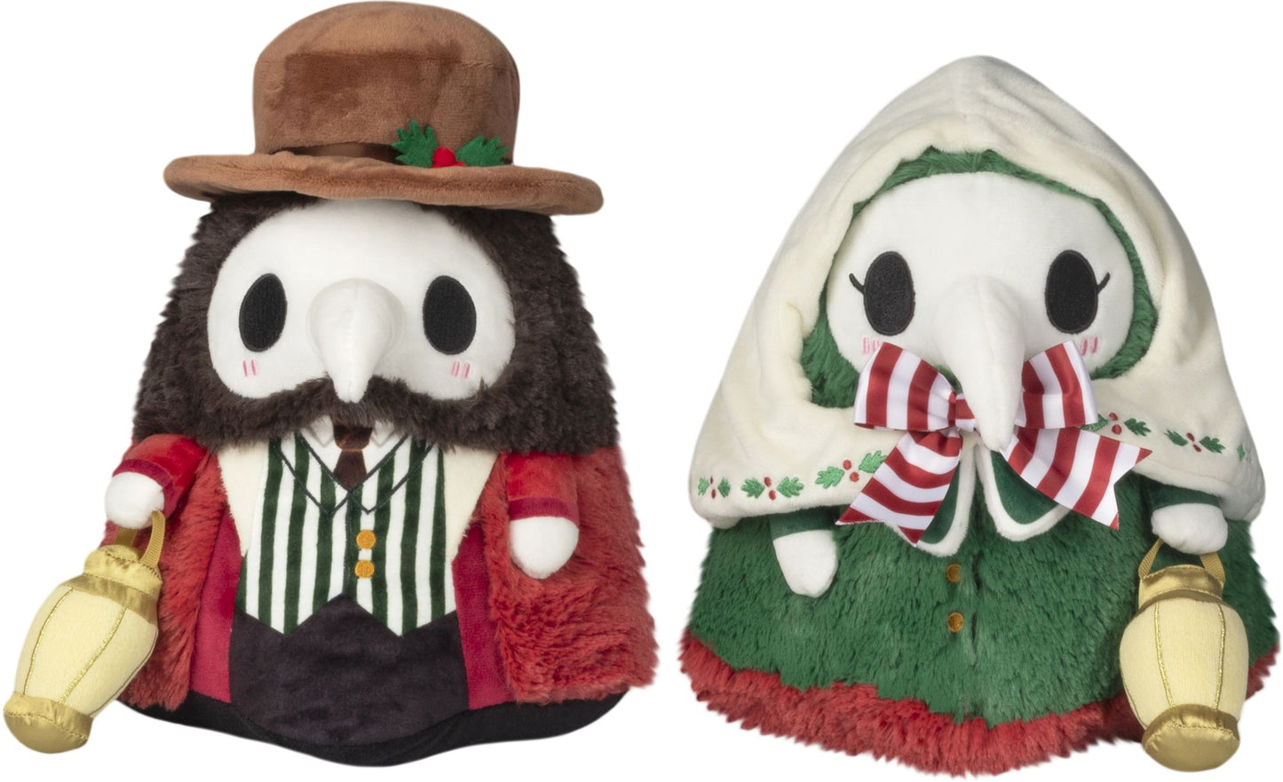 MINI SQUISHABLE HOLIDAY PLAGUE DOCTOR & NURSE SET - B&N Exclusive