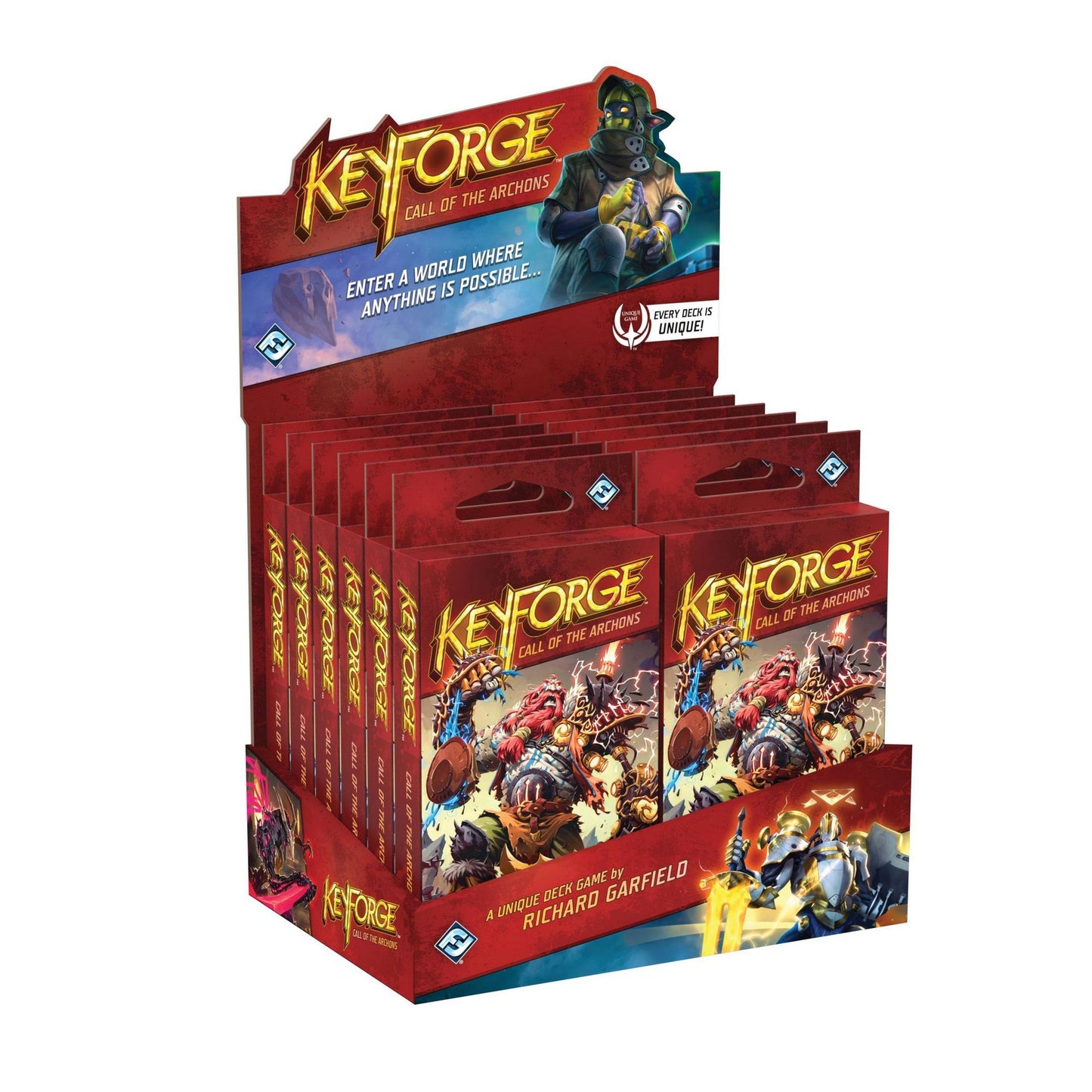 KeyForge: Call of the Archons Deck Displayer