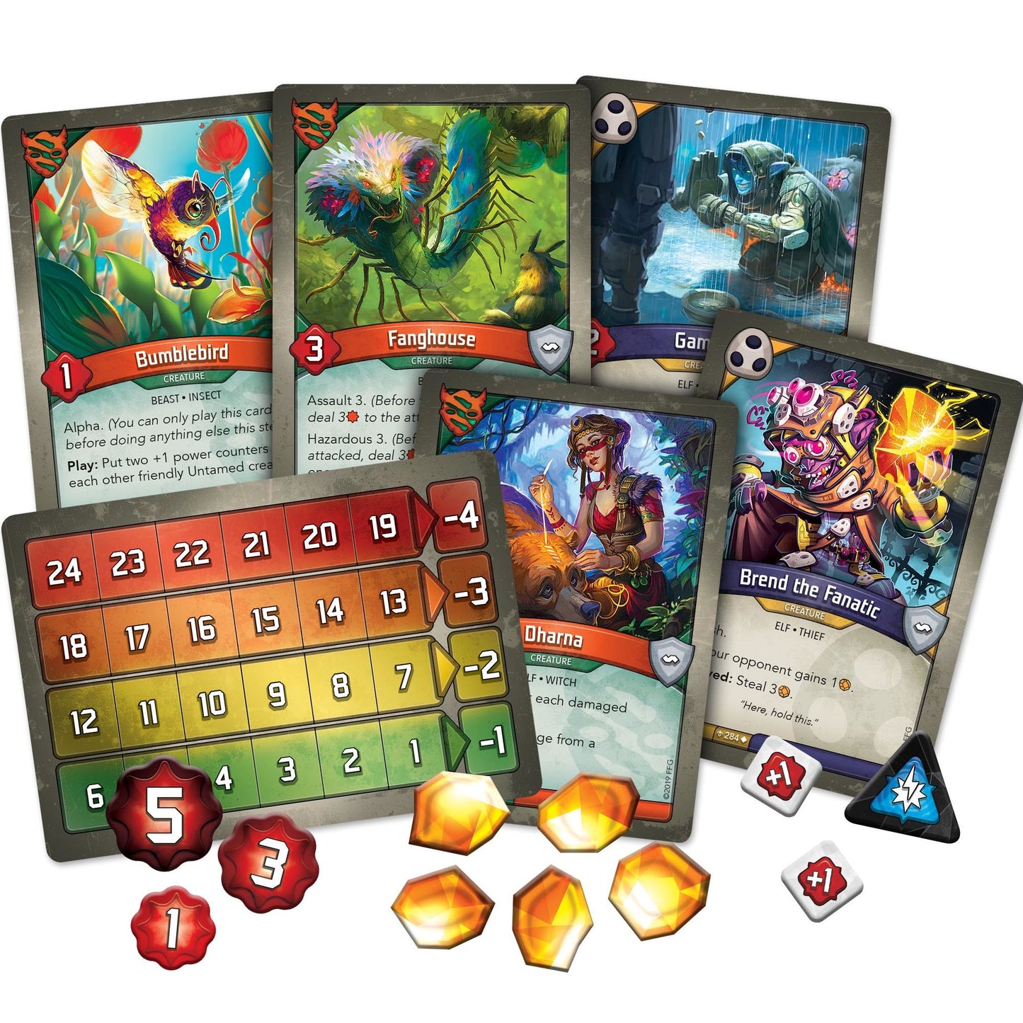 2019 KEY KEYFORGE AGE OF ASCENSION 2 PLAYER SD - 841333109042