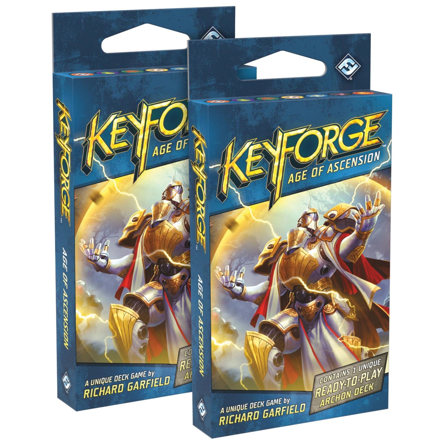 2019 KEY KEYFORGE AGE OF ASCENSION 2 PLAYER SD - 841333109042