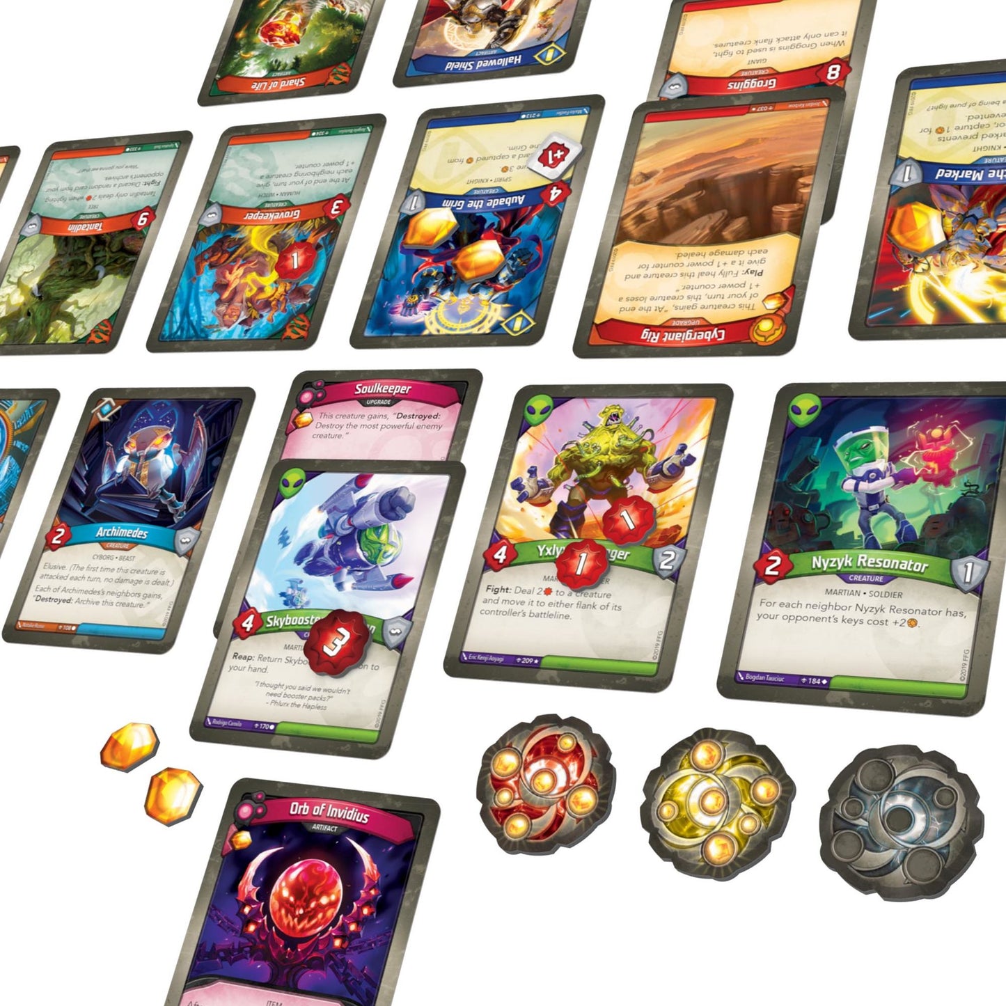 2019 KEY KEYFORGE AGE OF ASCENSION 2 PLAYER SD - 841333109042