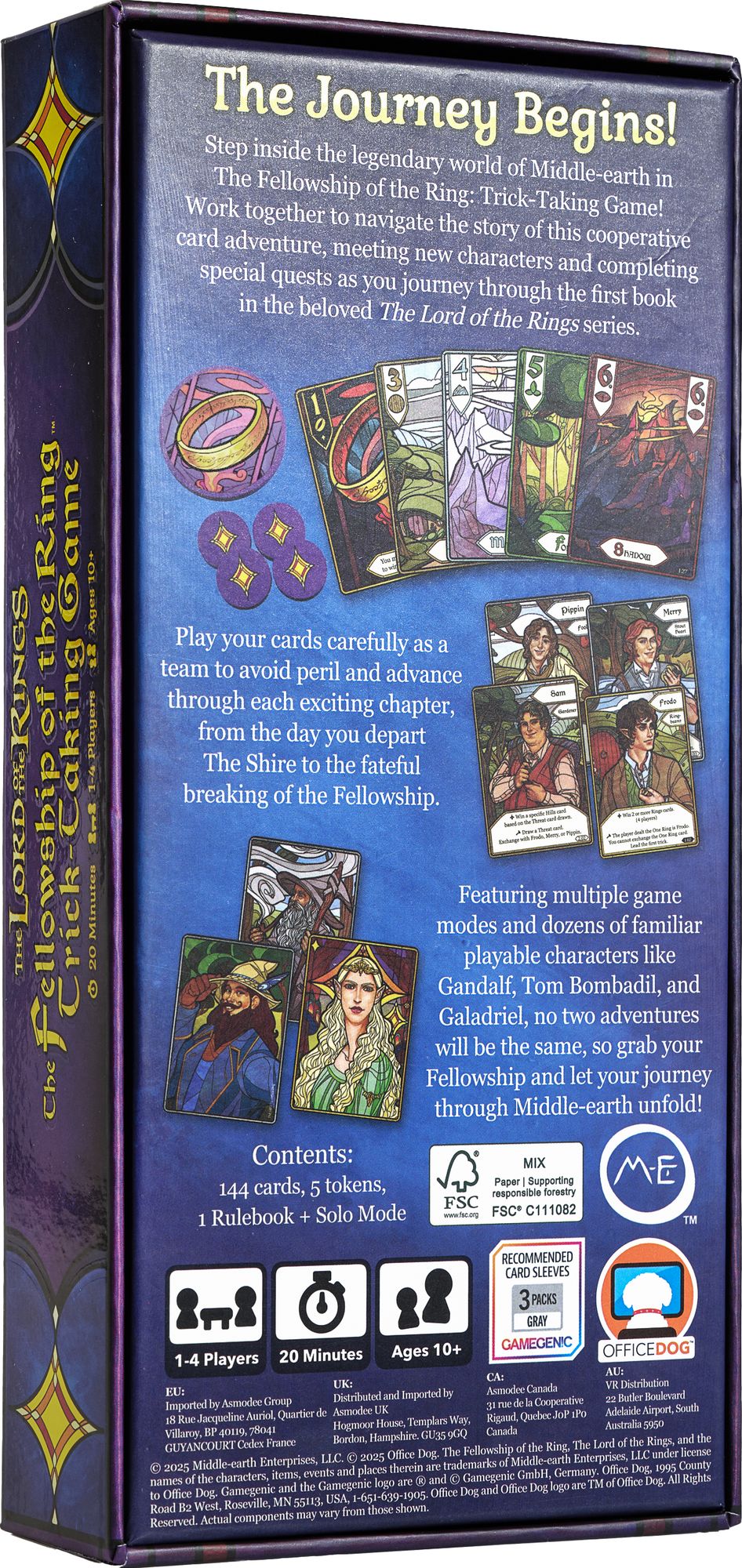 Fellowship of the Ring: Trick-Taking Game by Bryan Bornmueller