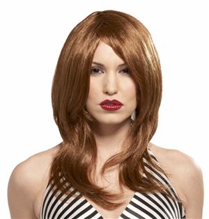 Costumes For All Occasions Mr179504 Wig Glamour Gal Red