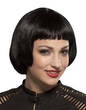 Costumes For All Occasions Mr179515 Wig Flapper Sassy Black