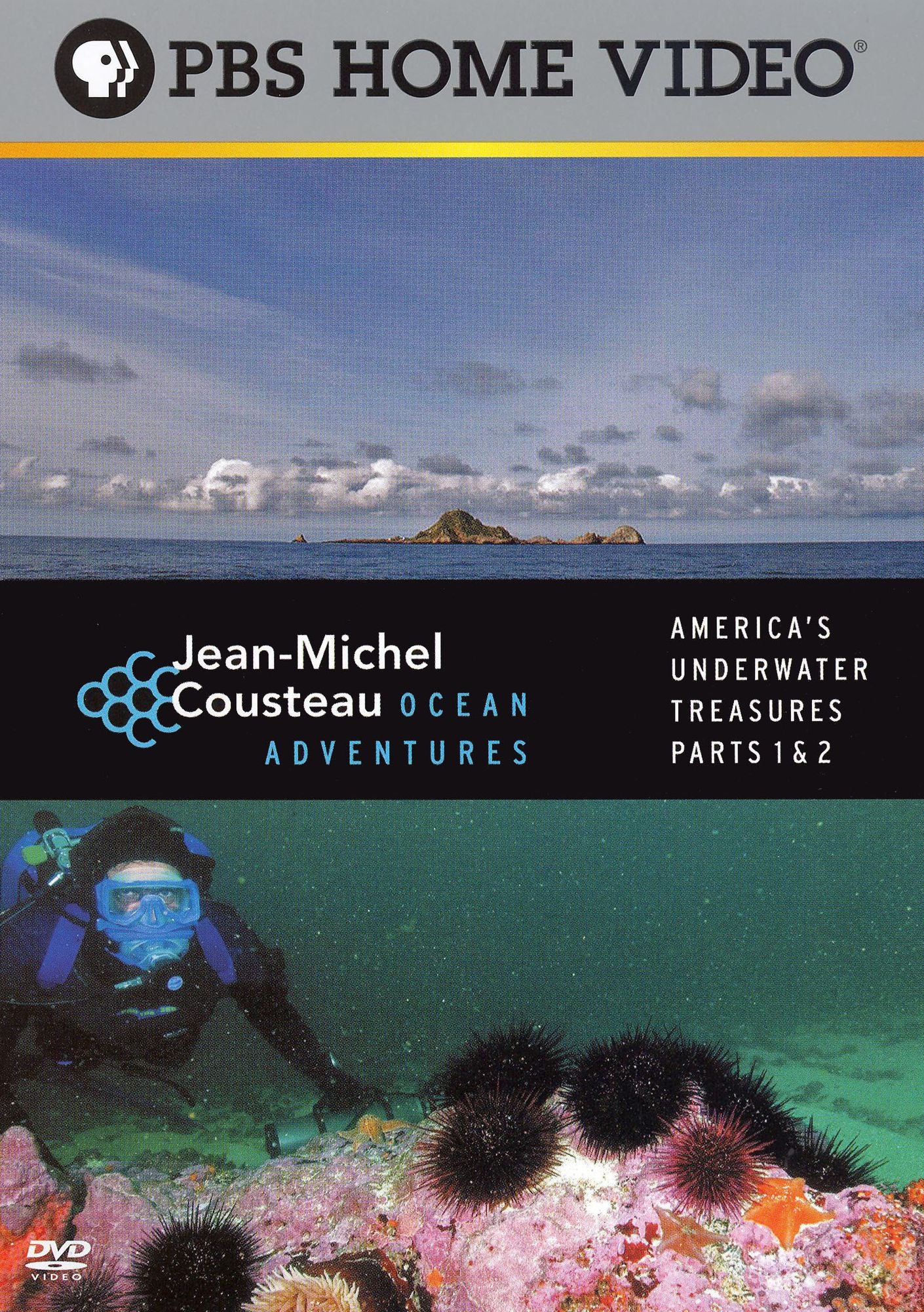 Jean-Michel Cousteau Ocean Adventures: America's Underwater Treasure Parts 1 & 2