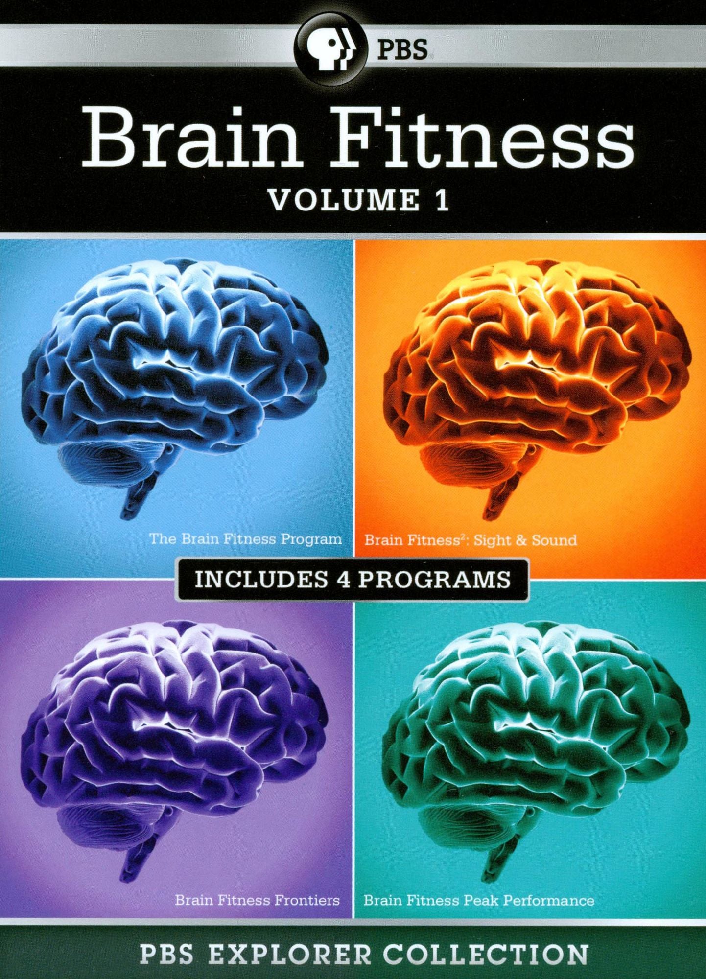 PBS Explorer Collection: Brain Fitness, Vol. 1 [4 Discs]