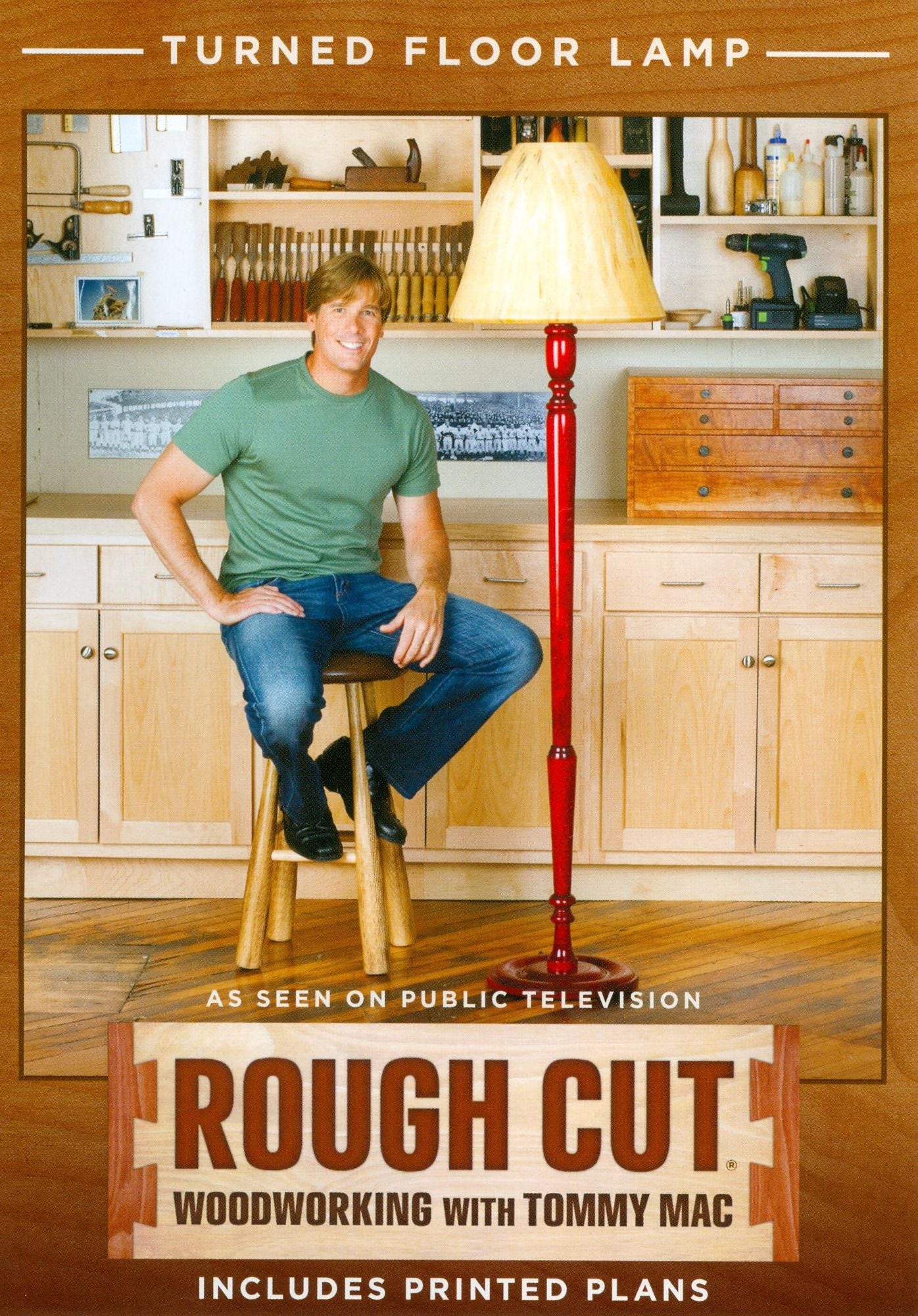 Rough Cut - Woodworking with Tommy Mac: Turned Floor Lamp