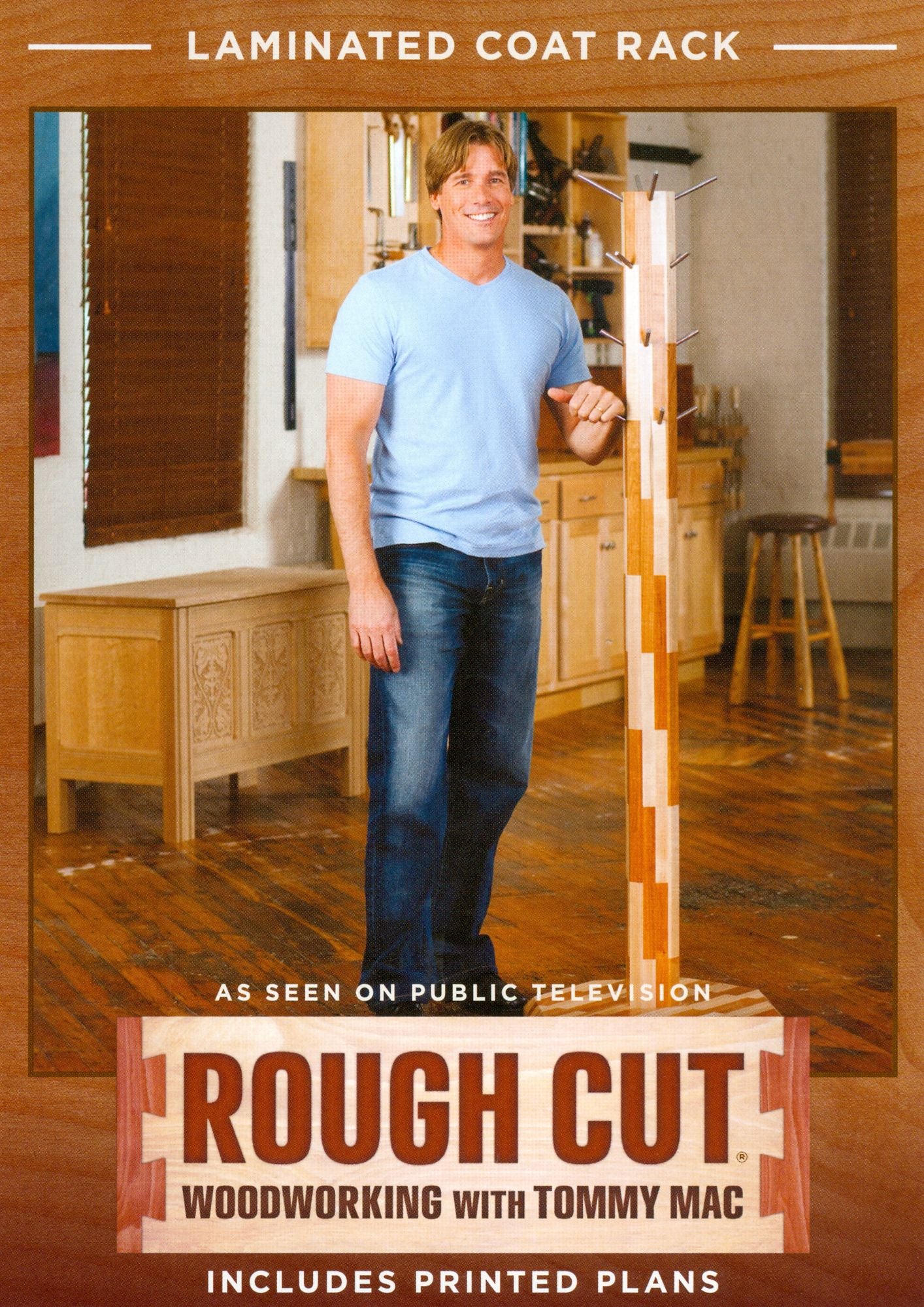 Rough Cut - Woodworking with Tommy Mac: Laminated Coat Rack