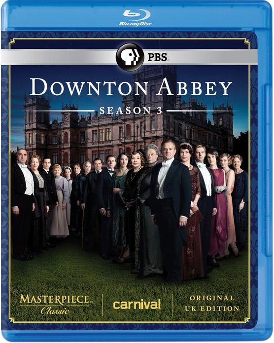 Masterpiece: Downton Abbey - Season 3 [Blu-ray]