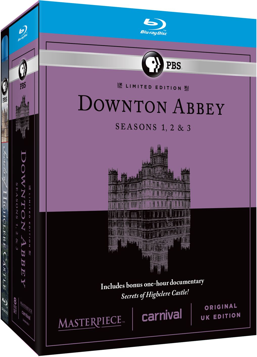 DOWNTON ABBEY: SEA.1-3 (9PC BR)