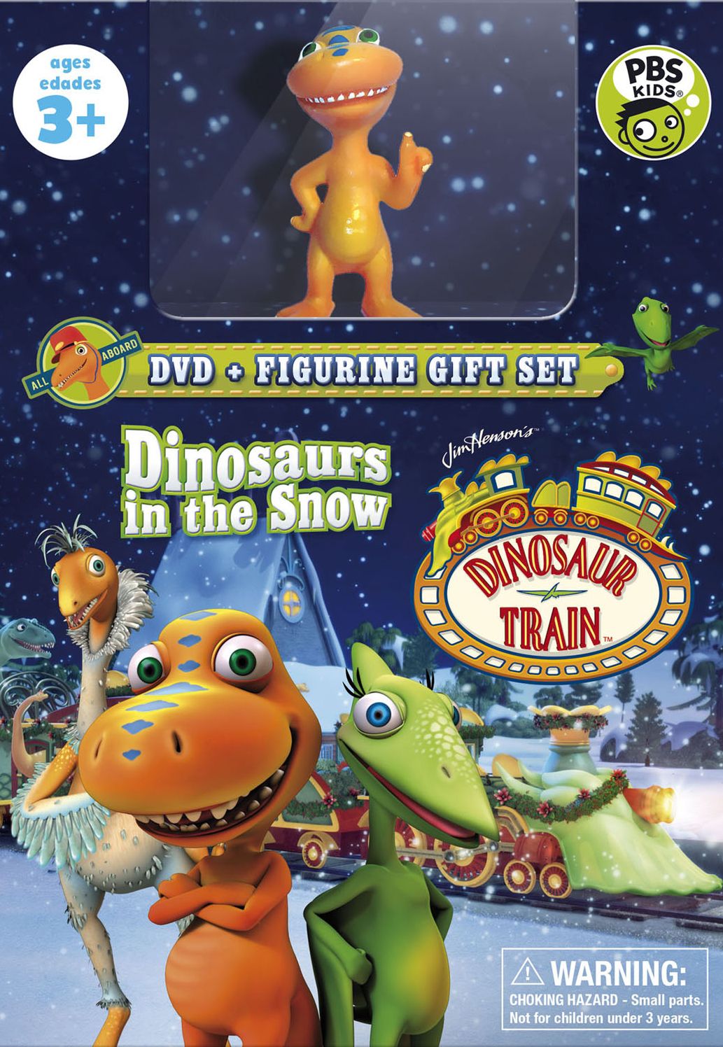 DINOSAURS IN THE SNOW / (WTOY)