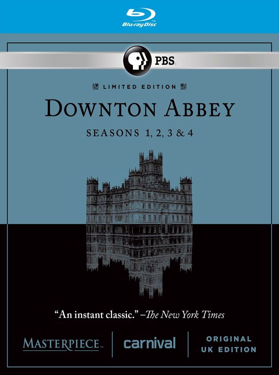 Masterpiece: Downton Abbey - Seasons 1-4 [Blu-ray]