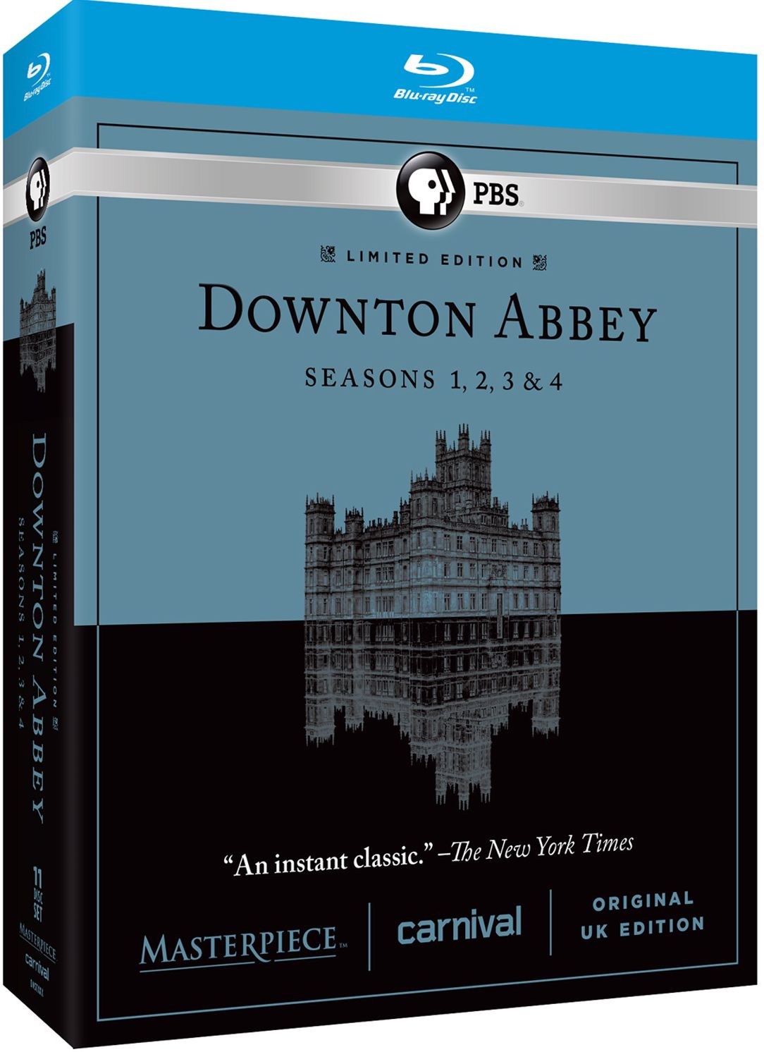 Masterpiece: Downton Abbey - Seasons 1-4 [Blu-ray]