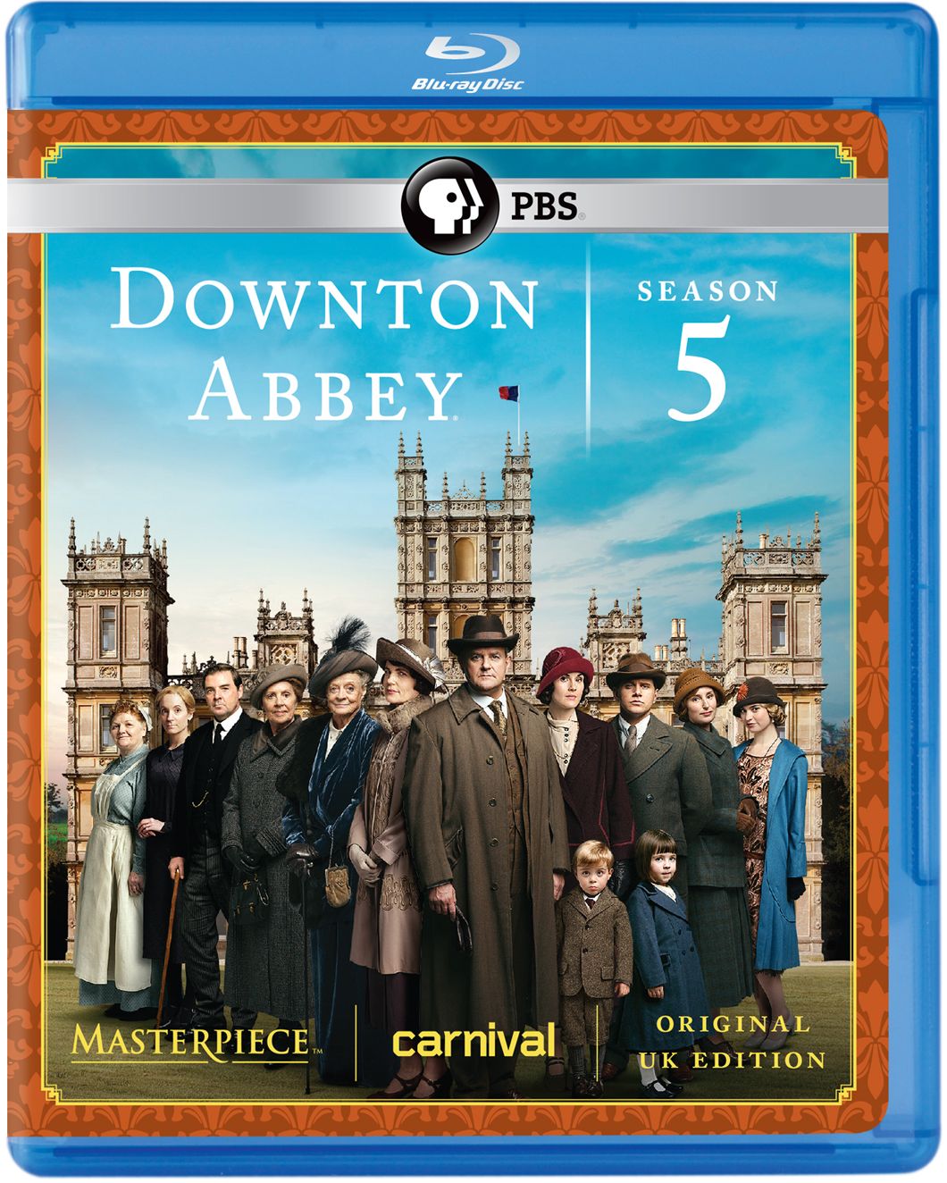 Masterpiece: Downton Abbey - Season 5 [3 Discs] [Blu-ray]