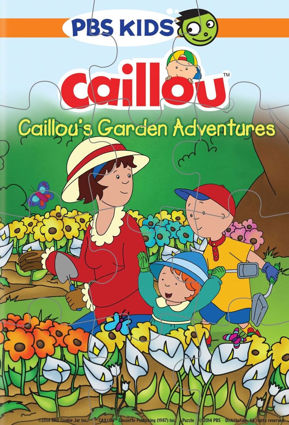 Caillou: Caillou's Garden Adventures [With Puzzle]