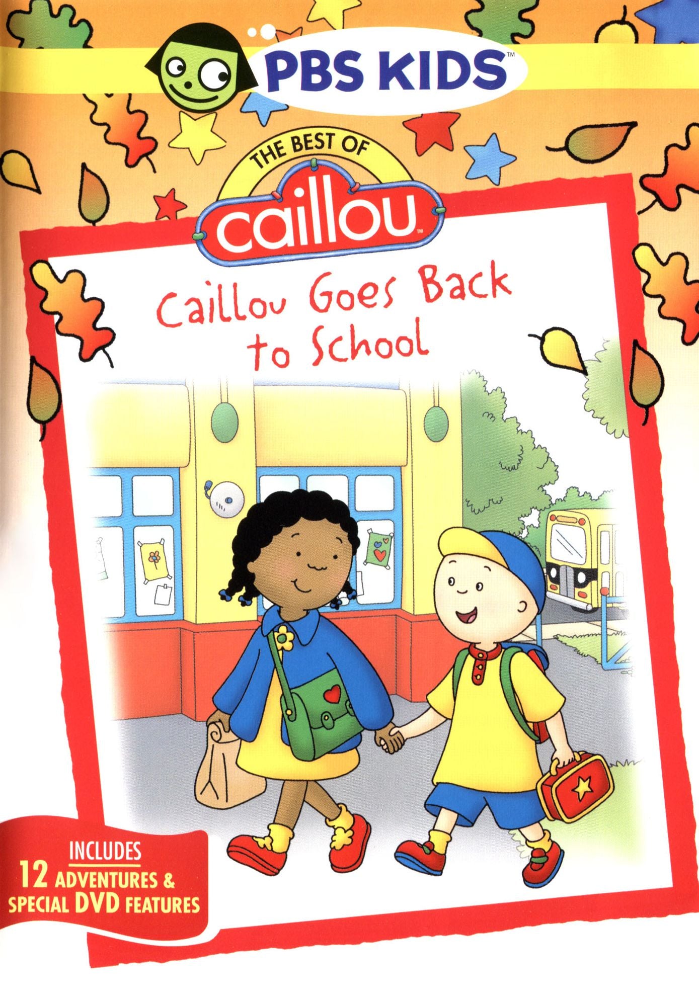 CAILLOU GOES BACK TO SCHOOL WIT