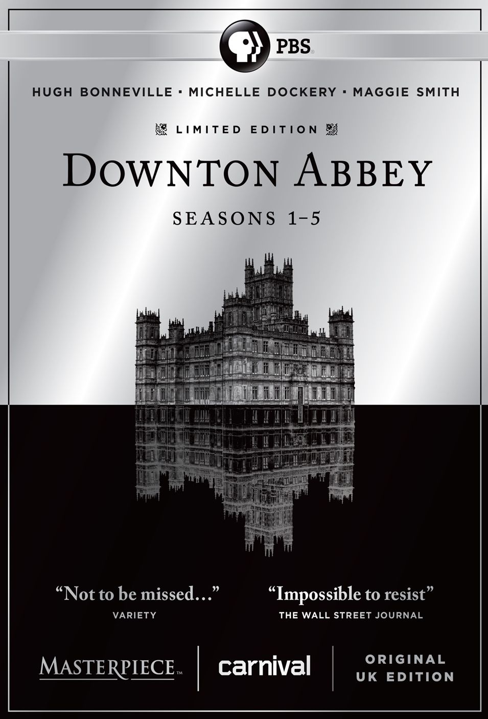 Masterpiece: Downton Abbey Seasons 1,2,3,4 & 5 (U.k. Edition) Limited Edition