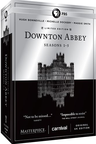 Masterpiece: Downton Abbey Seasons 1,2,3,4 & 5 (U.k. Edition) Limited Edition