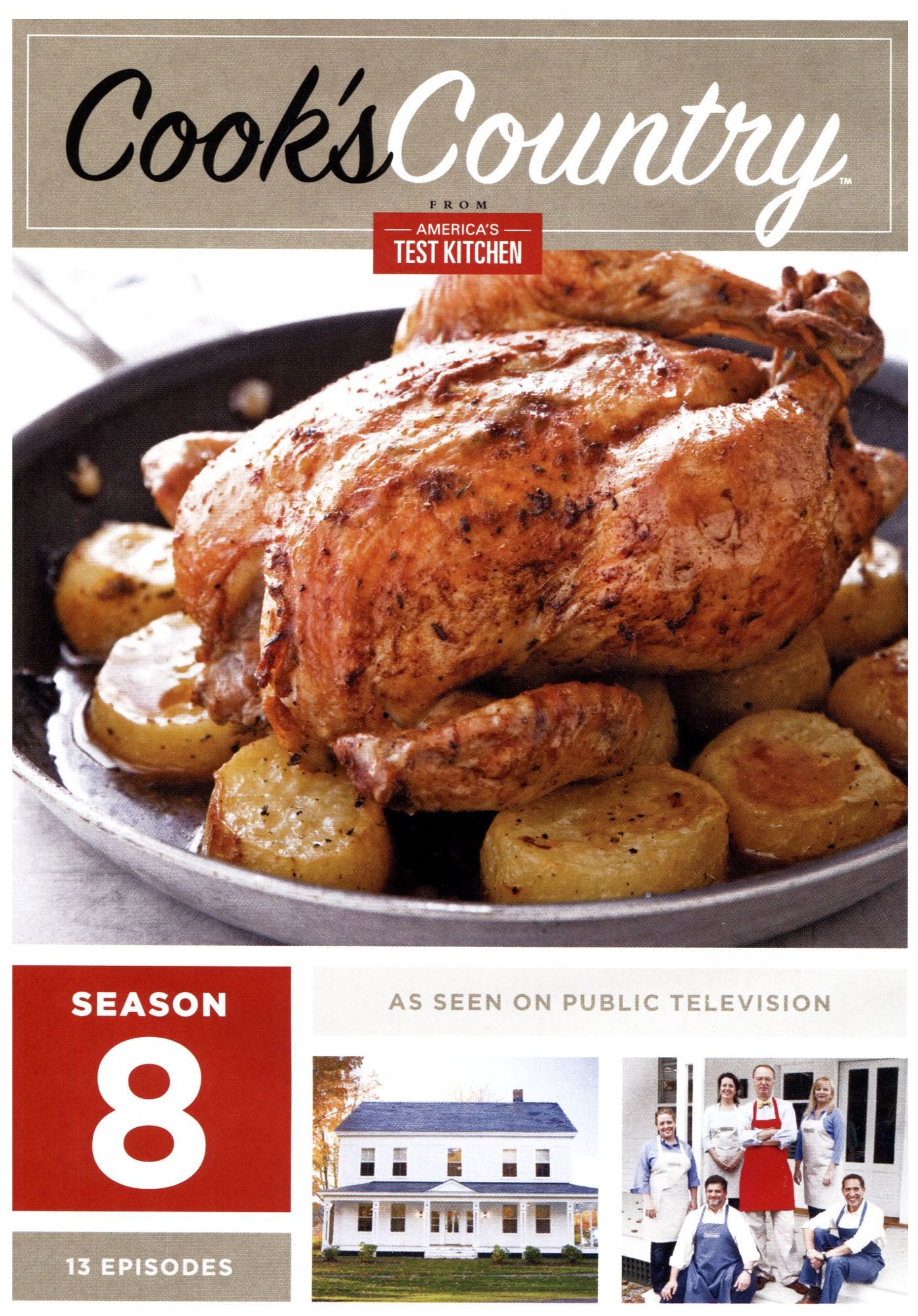 COOK'S COUNTRY: SEASON 8 (2PC)