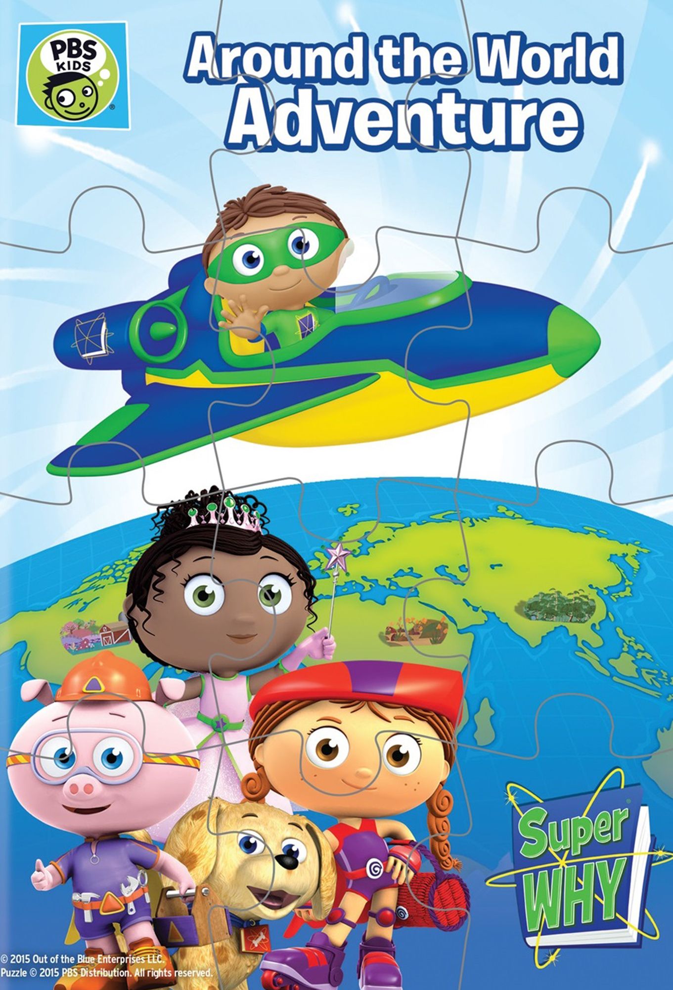 Super Why!: Around the World Adventure [Includes Puzzle]