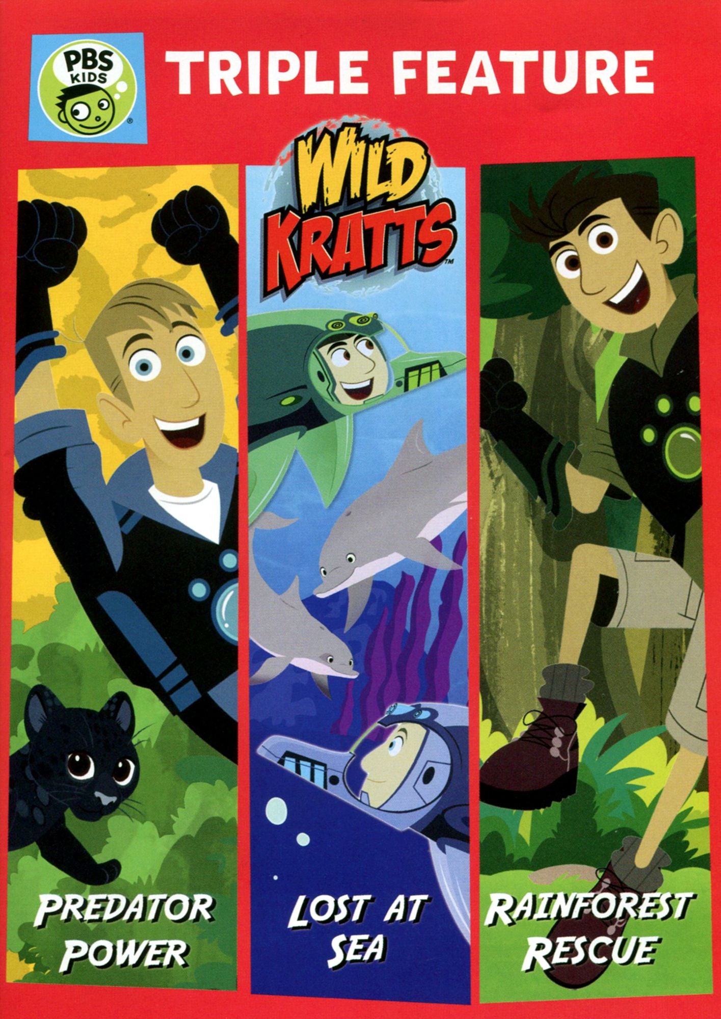 Wild Kratts: Predator Power / Lost At Sea