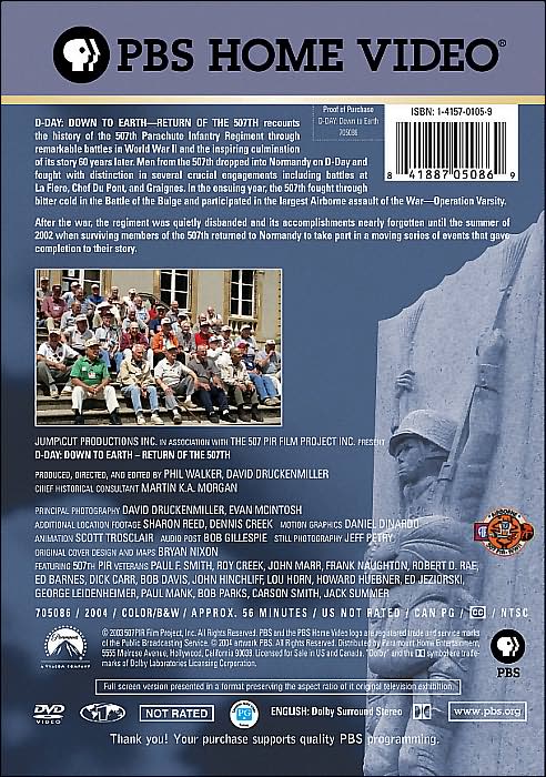 D-Day: Down to Earth - Return of the 507th