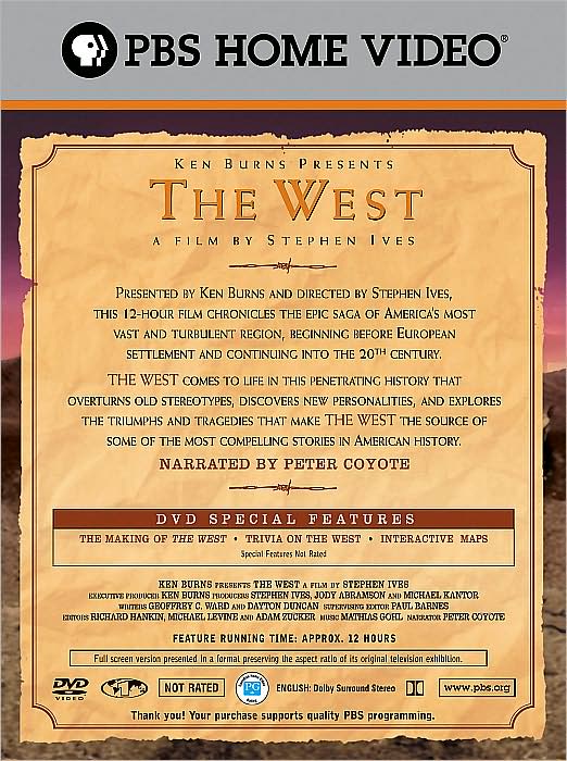 Ken Burns Presents: The West [5 Discs]