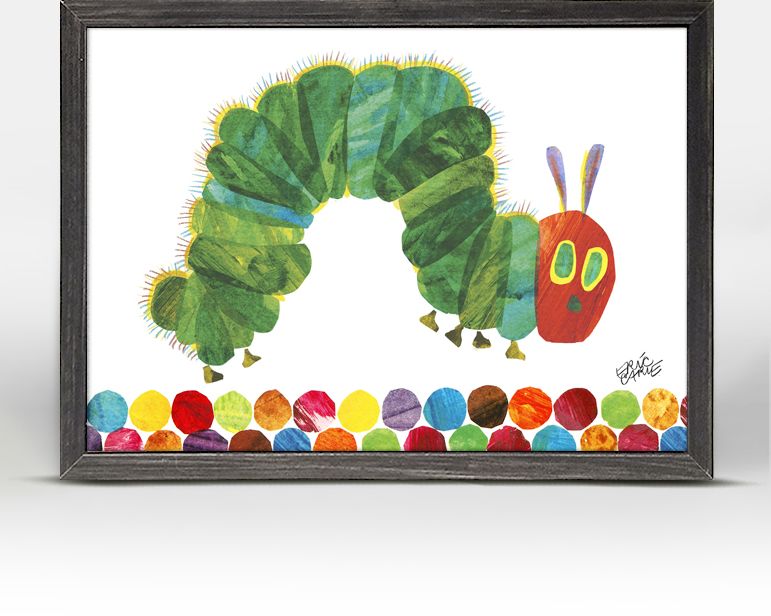 Eric Carle Caterpillar Wall Art