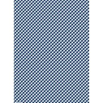 Navy Gingham Wrapping Paper