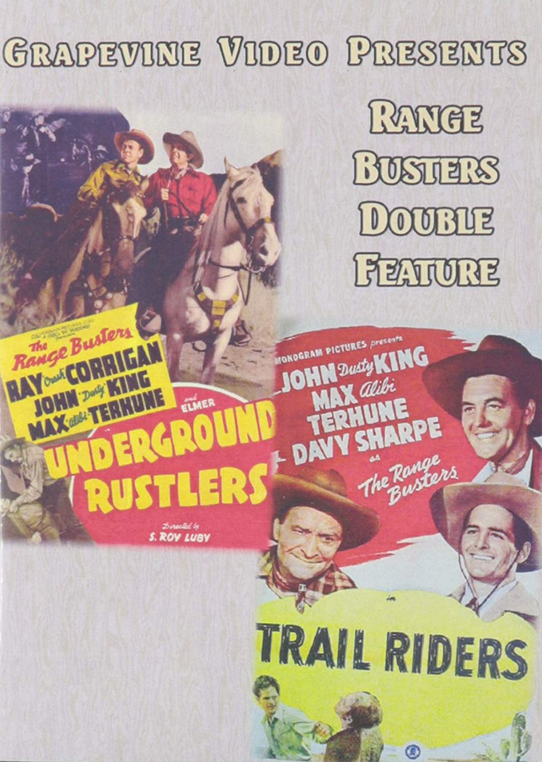 Underground Rustlers (1941) / Trail Riders (1942)