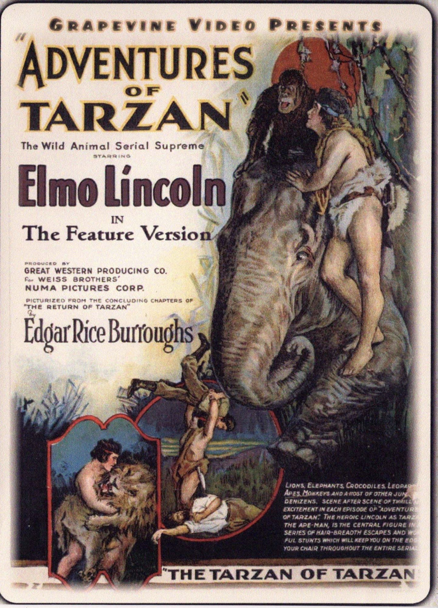 Adventures Of Tarzan Feature Version