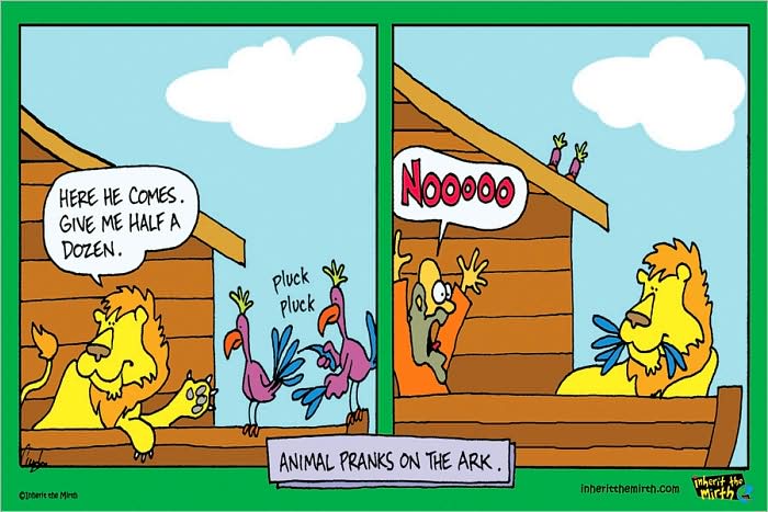 Animal Pranks on the Ark - Poster