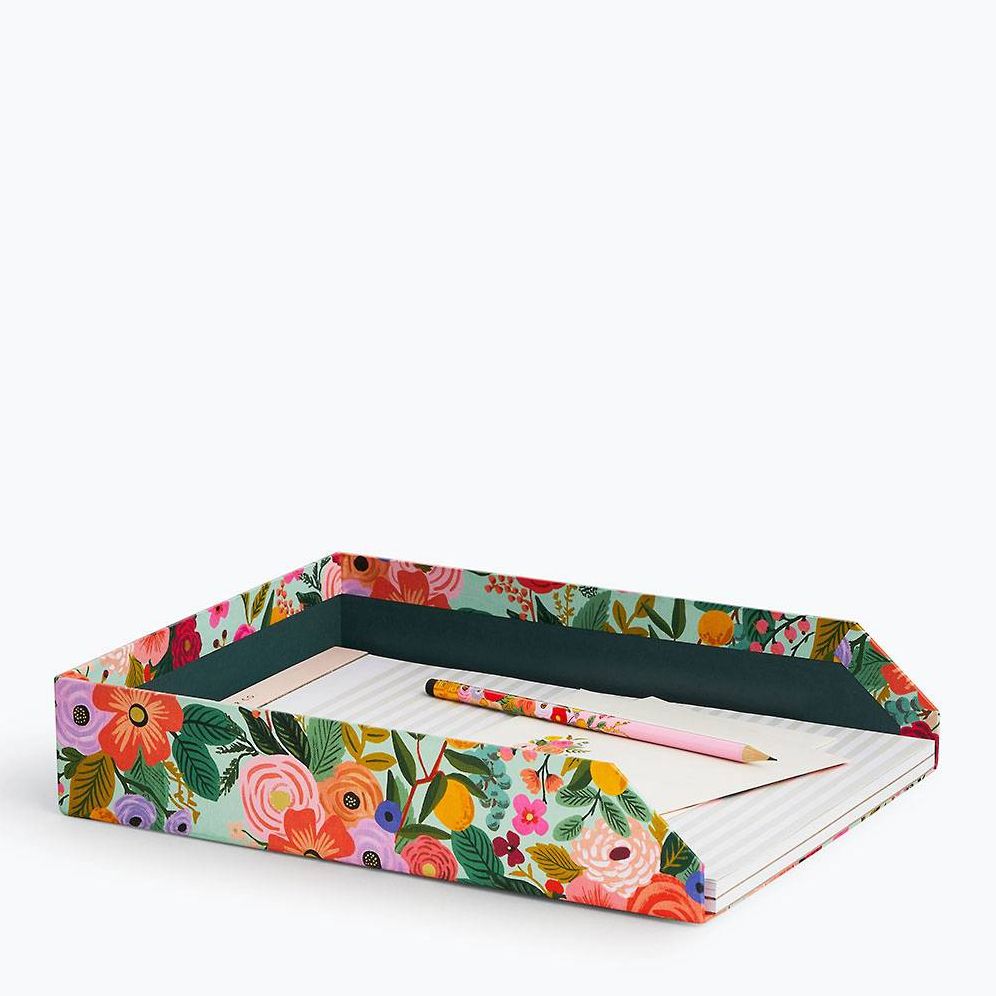 Garden Party Letter Tray