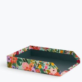 Garden Party Letter Tray
