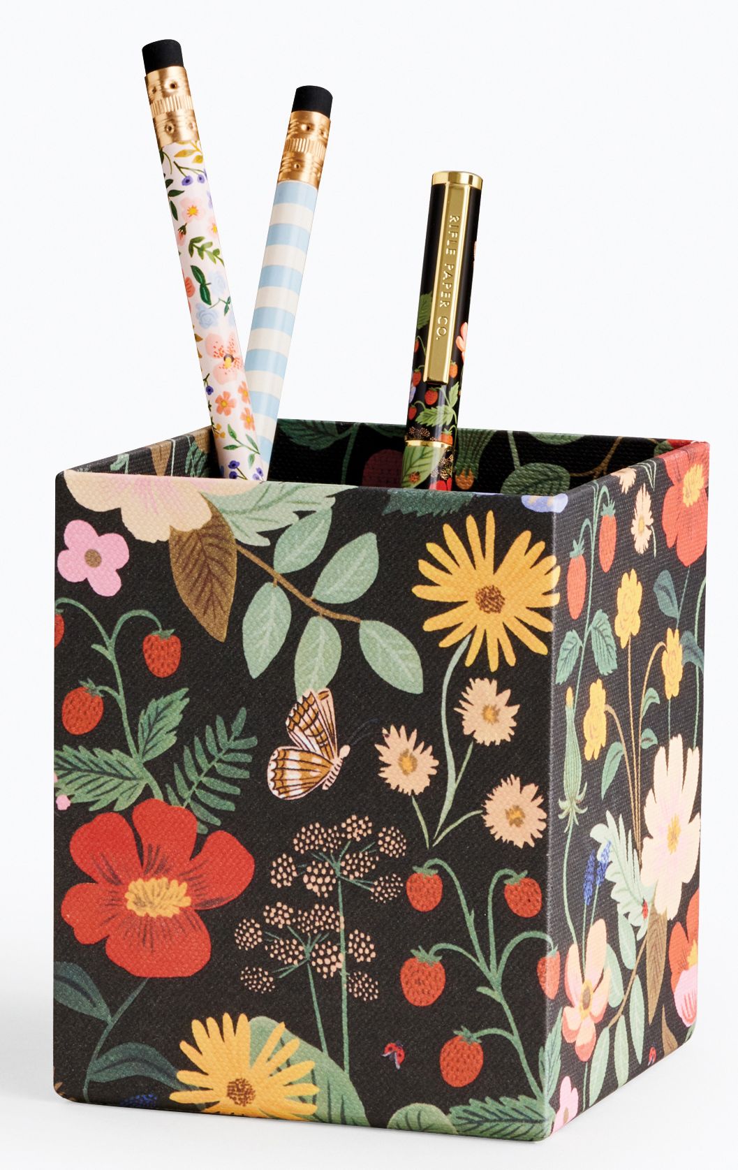 Strawberry Fields Pencil Cup