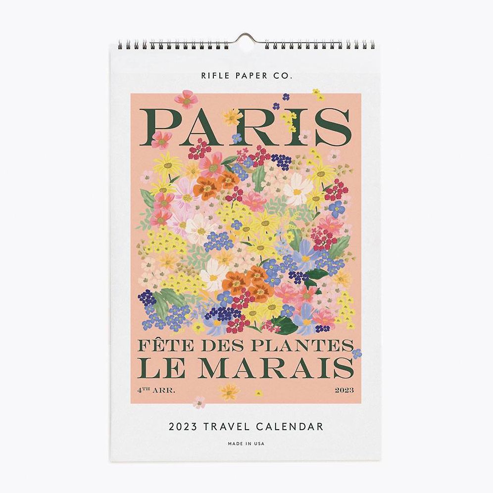 2023 Fete des Plantes Wall Calendar